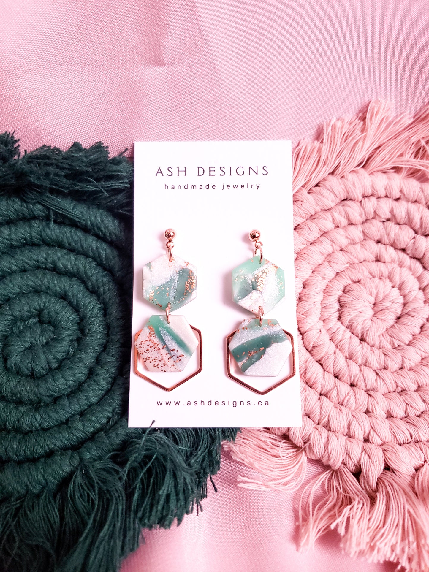 Honeycomb Earrings