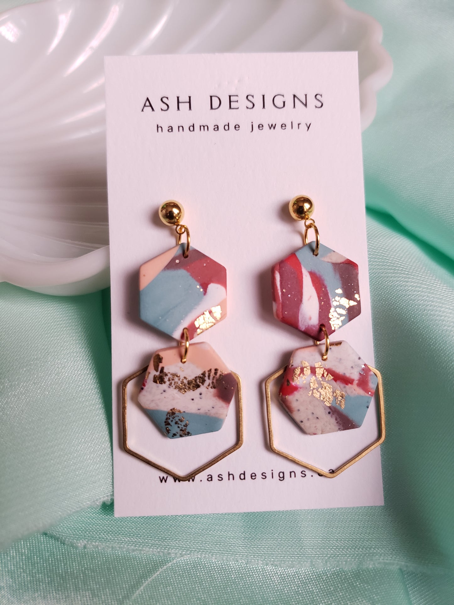 Honeycomb Earrings