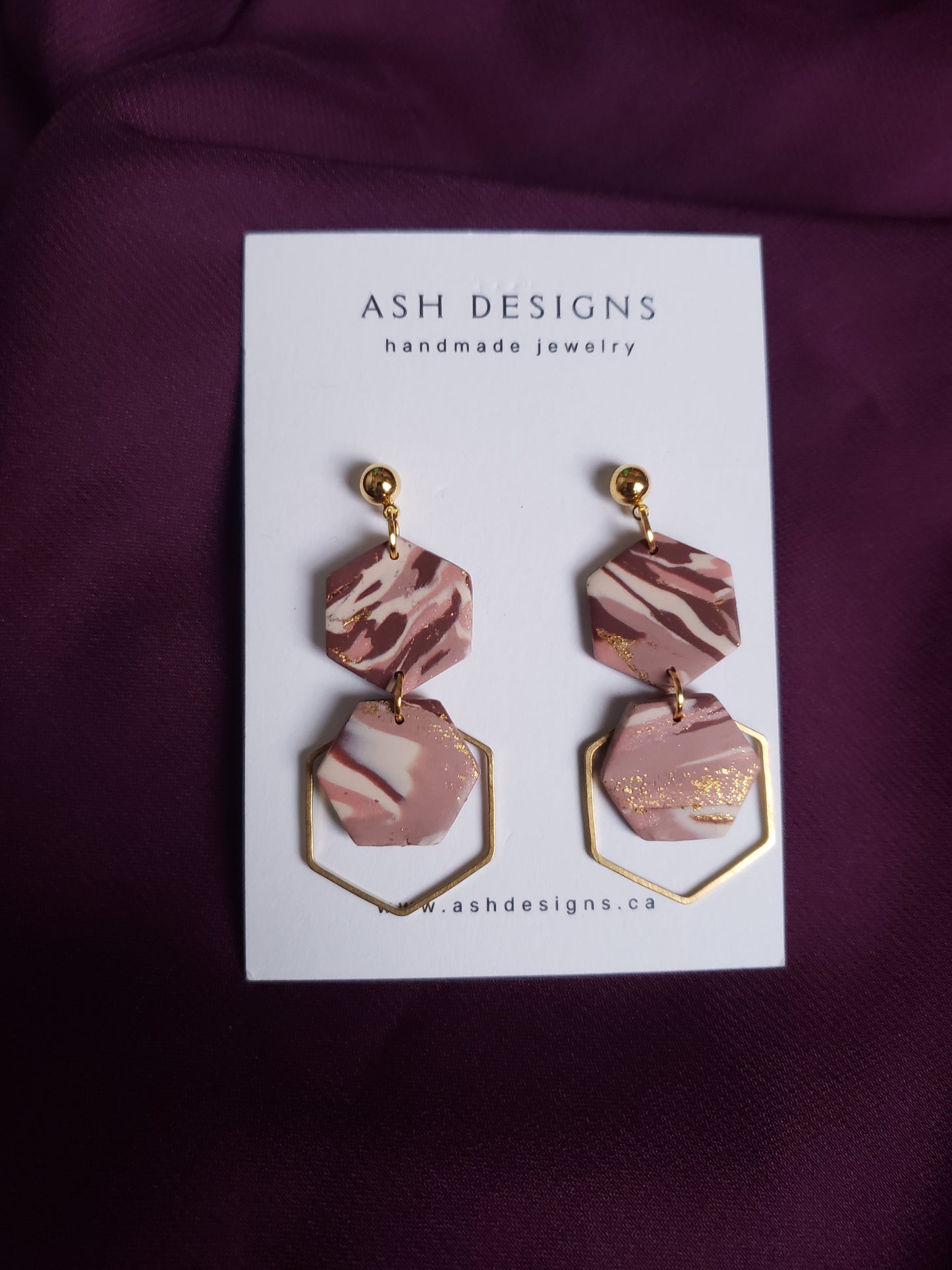 Honeycomb Earrings