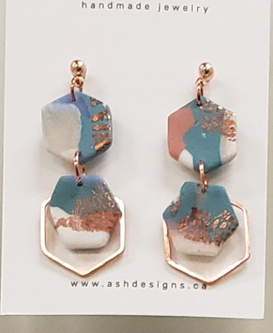 Honeycomb Earrings