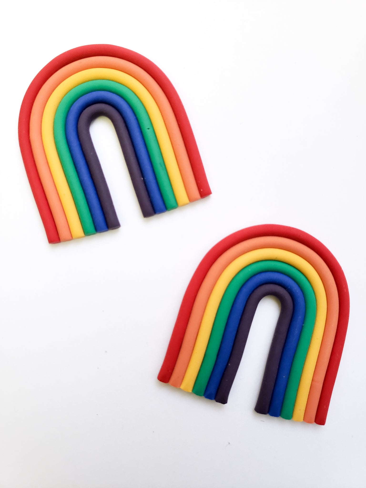 Bold Rainbow Earrings