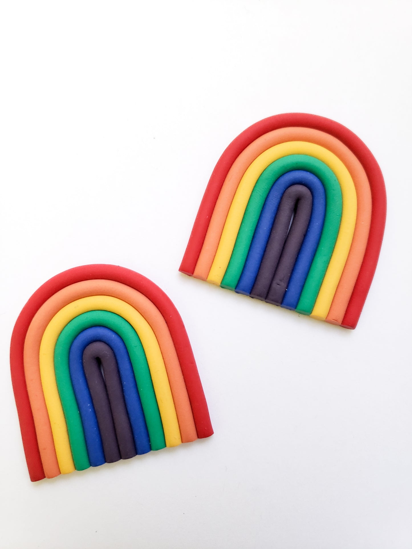 Bold Rainbow Earrings